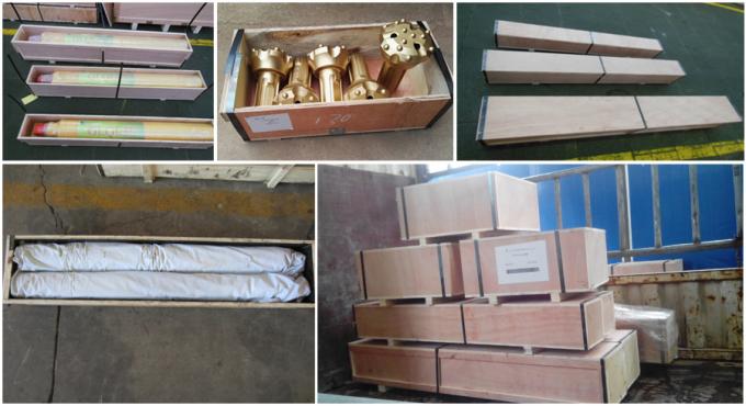 パーソナライズド 掘削深さ RC 掘削ビット 140mm 逆流通 掘削ハンマーとビット 9