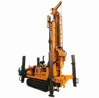 品質  400M Borehole Drilling Rig , Water Hole Drilling Machine 92KW Diesel Powered 工場