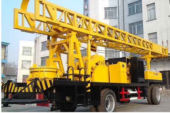 トレーラー型 小型水井掘削機 T-400