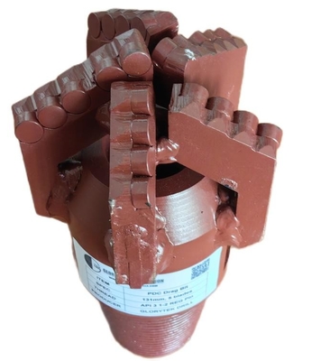 鉱山産業 Pdc ドラッグカット機 5翼 131mm 鉱山機械部品