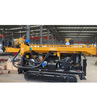 クローラー・シャシー 完全な水力探査掘削リグ GLXD-4 深岩採取用