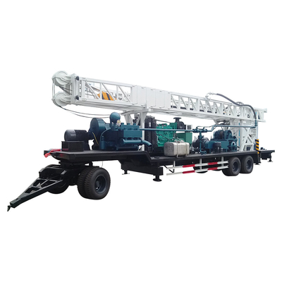 T-600 600m 深水井 掘削リグ トレーラー 設置 200-500mm 穴直径