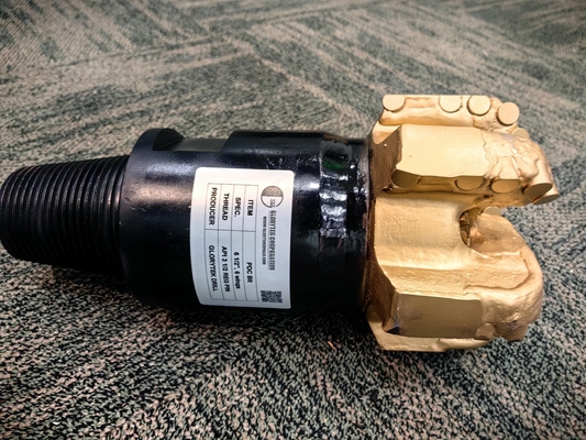 石油/ガス井戸の掘削用6 1/2インチ鋼体型PDCドリルビット
