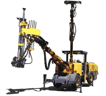 パネウマティック垂直シャフト掘削リグモデル KQTG-150 0.8-2.4 MPa の作業圧力