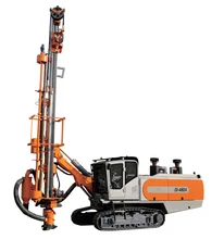 152-203mm レンジ ロックドリルリグ 7M ドリルパイプ 114mm ドリルパイプ OD と 0-80 RPM 回転速度