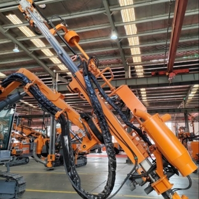 152~203mm 穴の範囲 表面 統合型岩穴掘削リグ 最大穴深35m 自動処理