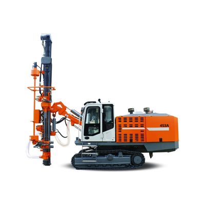 強力な DTH ドリルリグ、穴径範囲 138-165mm、回転速度 0-80rpm