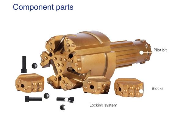 井戸掘削の効率性と信頼性のための空気循環トリコンローラービット