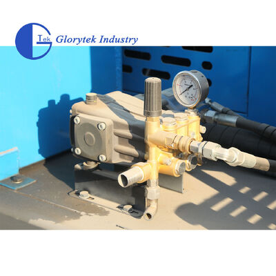 GL600S クローラー水井掘削リグ 105-500mm直径 176kw ディーゼルエンジンと水力回転掘削