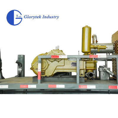 泥ポンプ付きフル液圧 500m トラック 深井掘削リグ