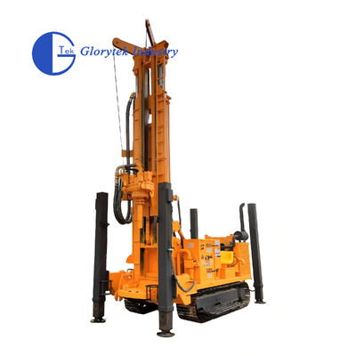 800 メートルの鋼鉄クローラータイプ GL800S ボアホール井戸ドリル/掘削リグ用