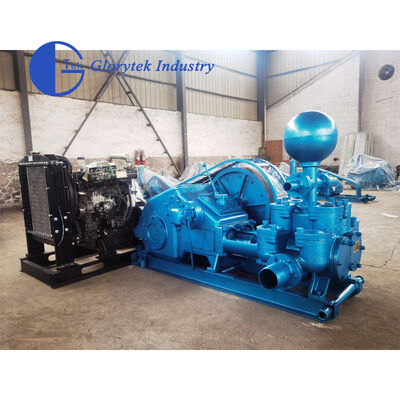 建設用泥ポンプと地熱水井の掘削用