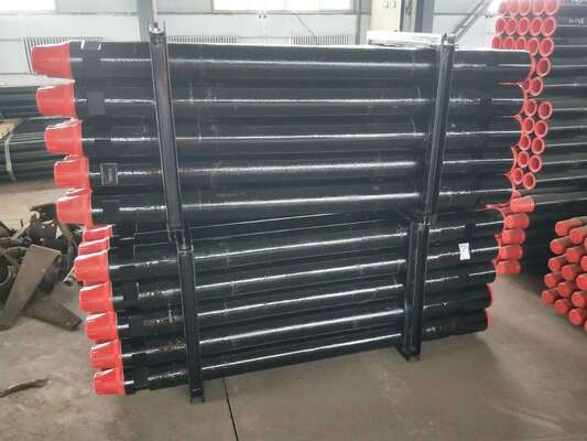 掘削リグ用 直径114mm 長さ6090mm カーボン鋼 水井戸掘削ロッド