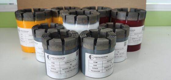 完全な仕様 BQ/NQ/HQ/PQ ワイヤーラインコアリング 鉱山探査のための長寿命のダイヤモンドコアビット