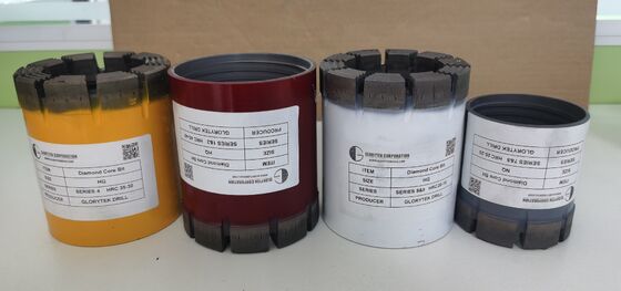 完全な仕様 BQ/NQ/HQ/PQ ワイヤーラインコアリング 鉱山探査のための長寿命のダイヤモンドコアビット