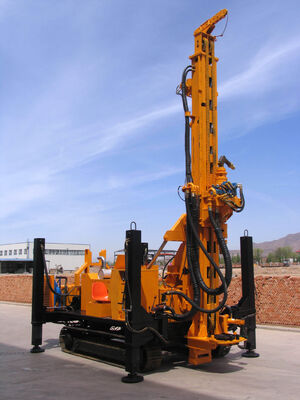 Full Hydraulic RC Drill Rig with 280m Depth and 110～305mm Hole Diameter for Reverse Circulation Drilling