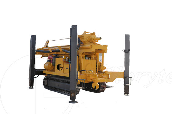 400m Depth Fast Drilling Speed DTH Rig Machine with 92kw Power for Water Well Drilling