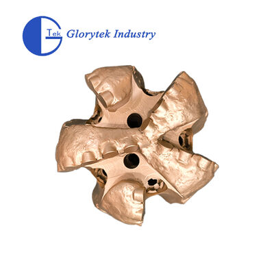 Advanced 6" PDC Drill Bit 5 Blades Steel or Matrix Body for Hard and Abrasive Rocks